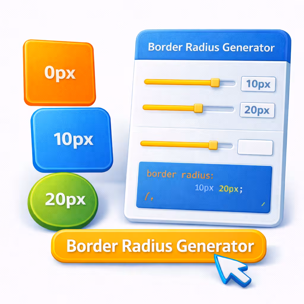 Online Border Radius Generator tool icon