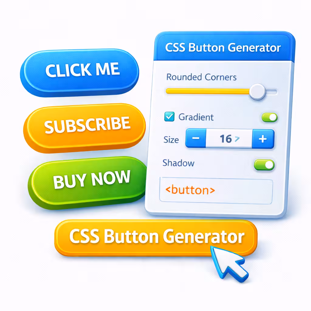 CSS Button Generator tool icon