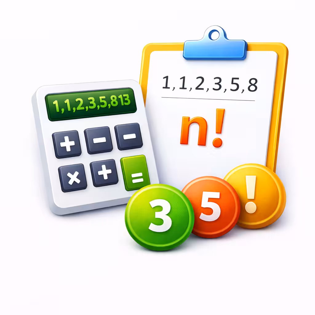 Factorial / Fibonacci Finder tool icon