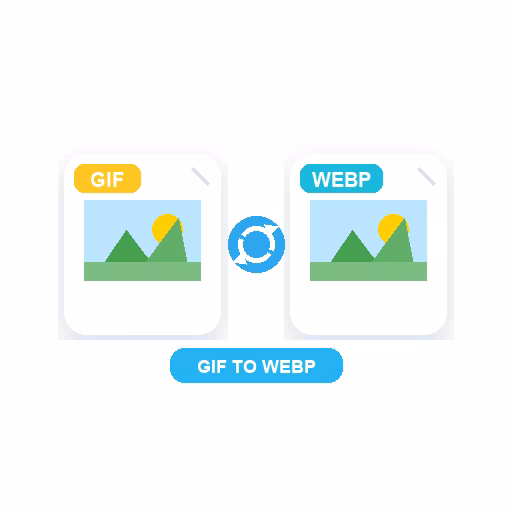 Animated GIF to WEBP Converter Online - Ultra-Fast Web Animation