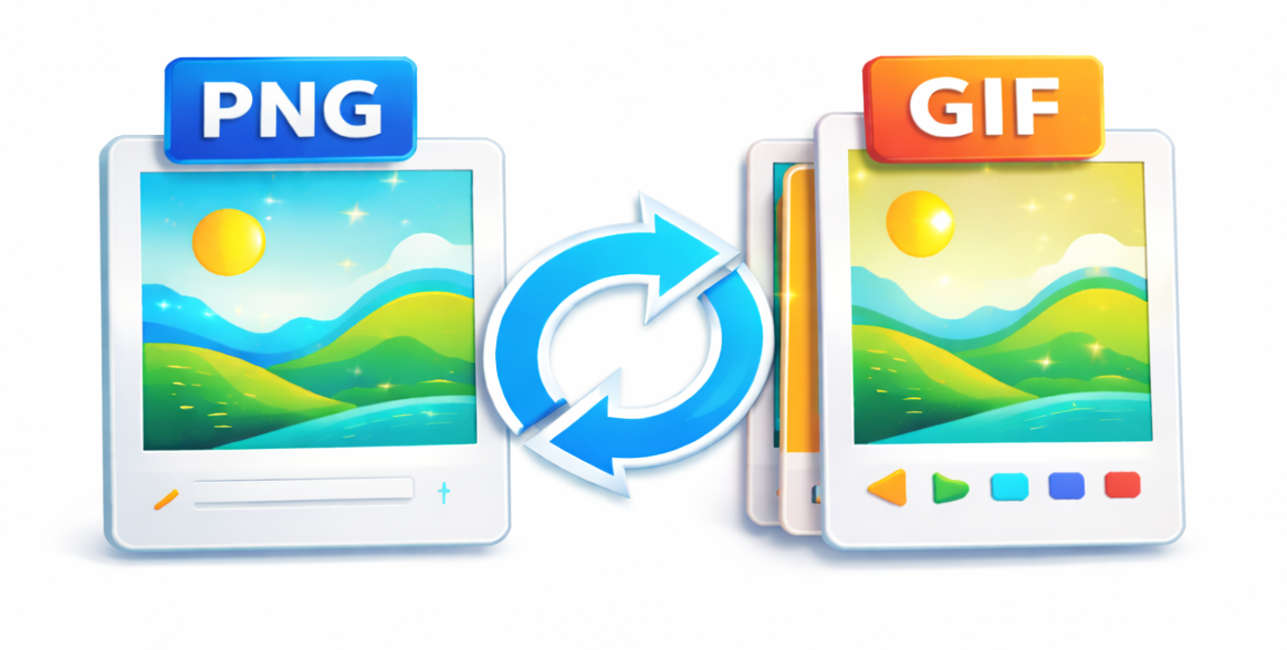 PNG to GIF Converter: Convert Images to Animated or Static GIF