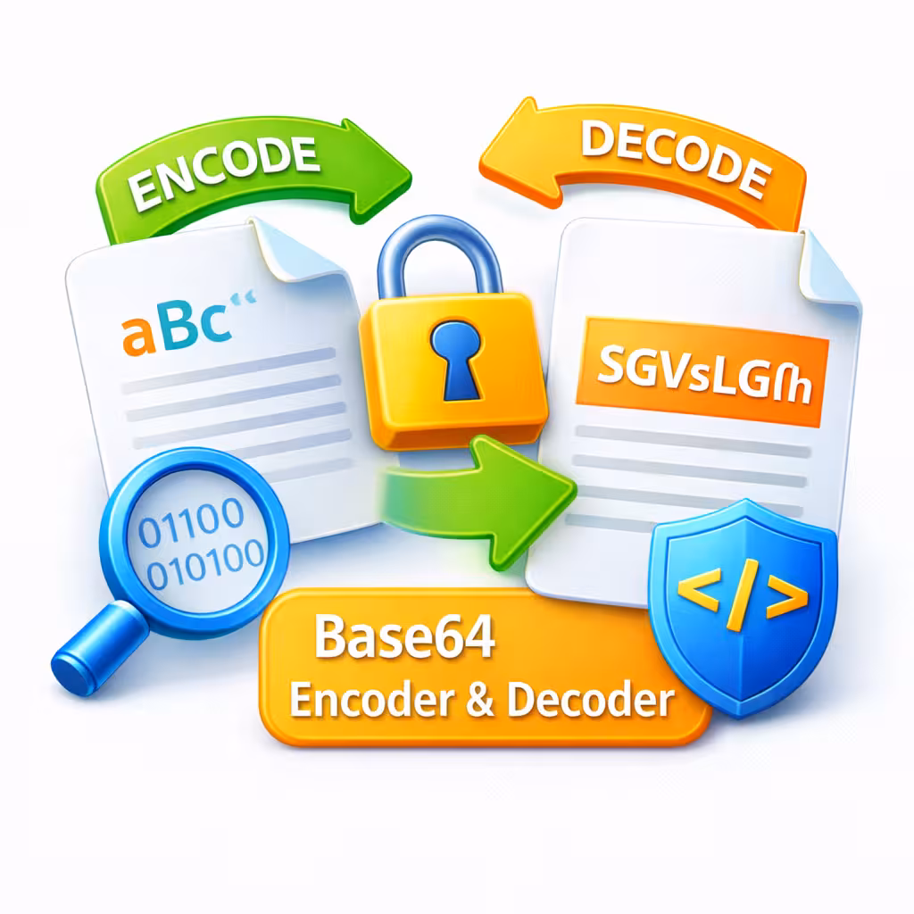 Base64 File Encoder & Decoder