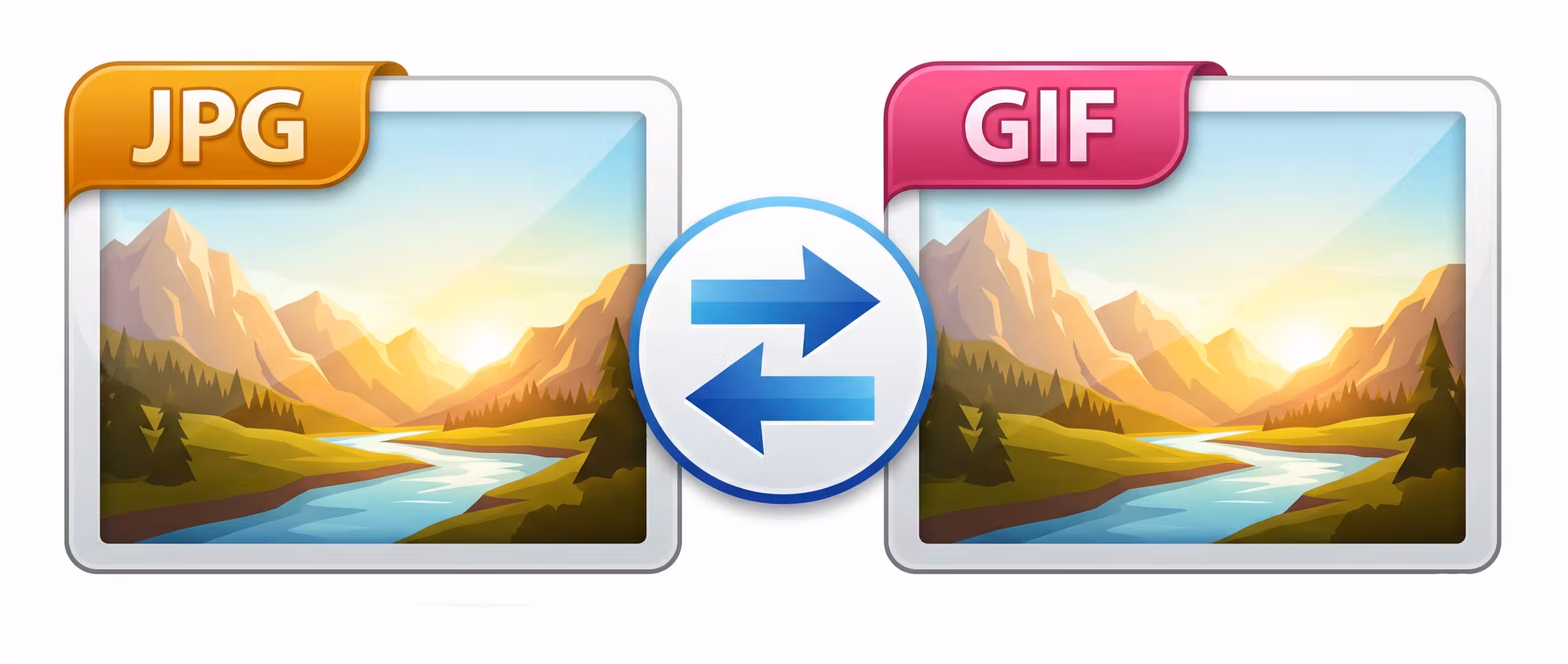 JPG to GIF Converter Online - Free 256 Color Palette Optimization