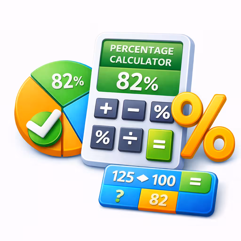 Online Percentage Calculator tool icon