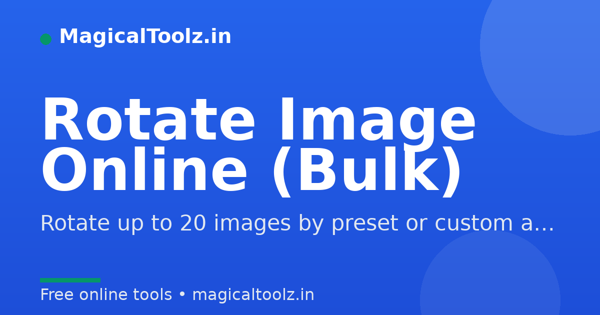 Rotate Image Online: How to Rotate Multiple Photos in Bulk for Free